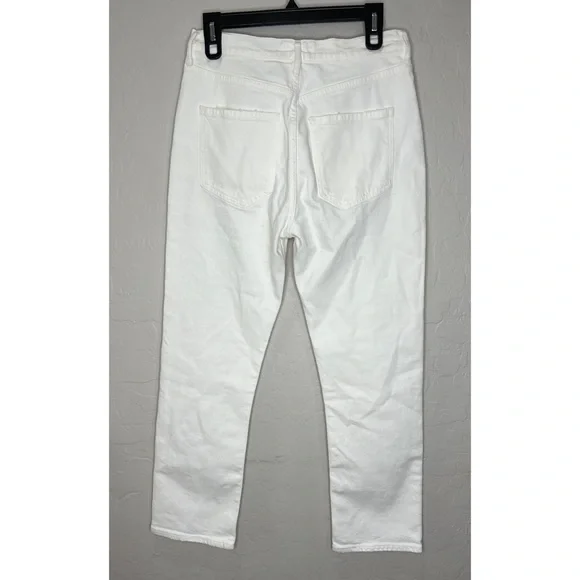 Agolde Riley High Rise Straight Crop Jeans Size 27